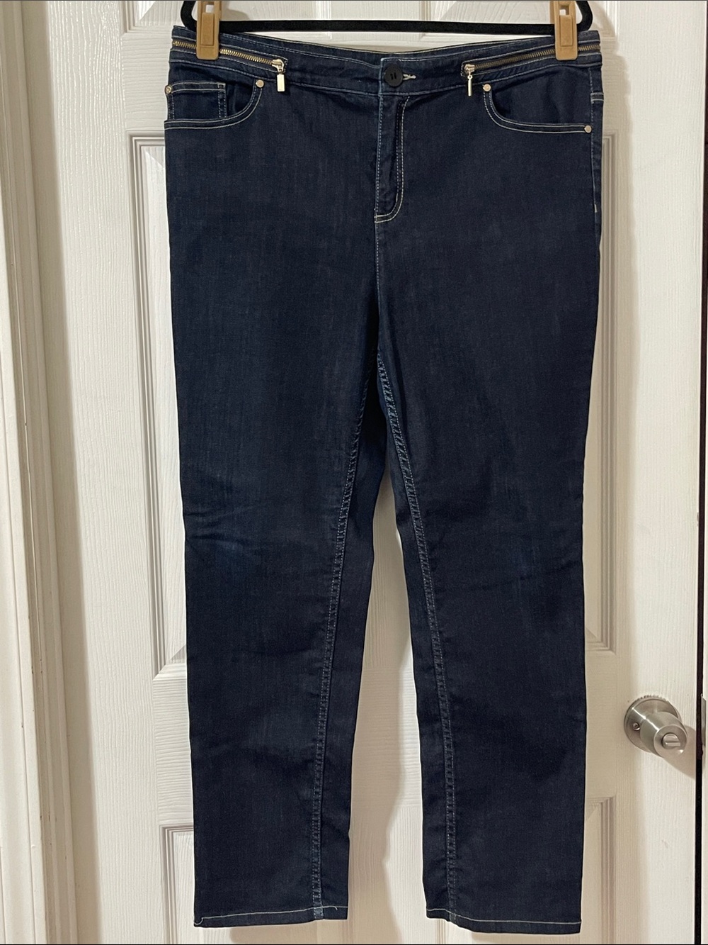Chico's Black Label Dark Blue Denim Pants